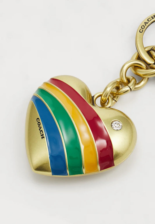 Women's Heart Bag Charm