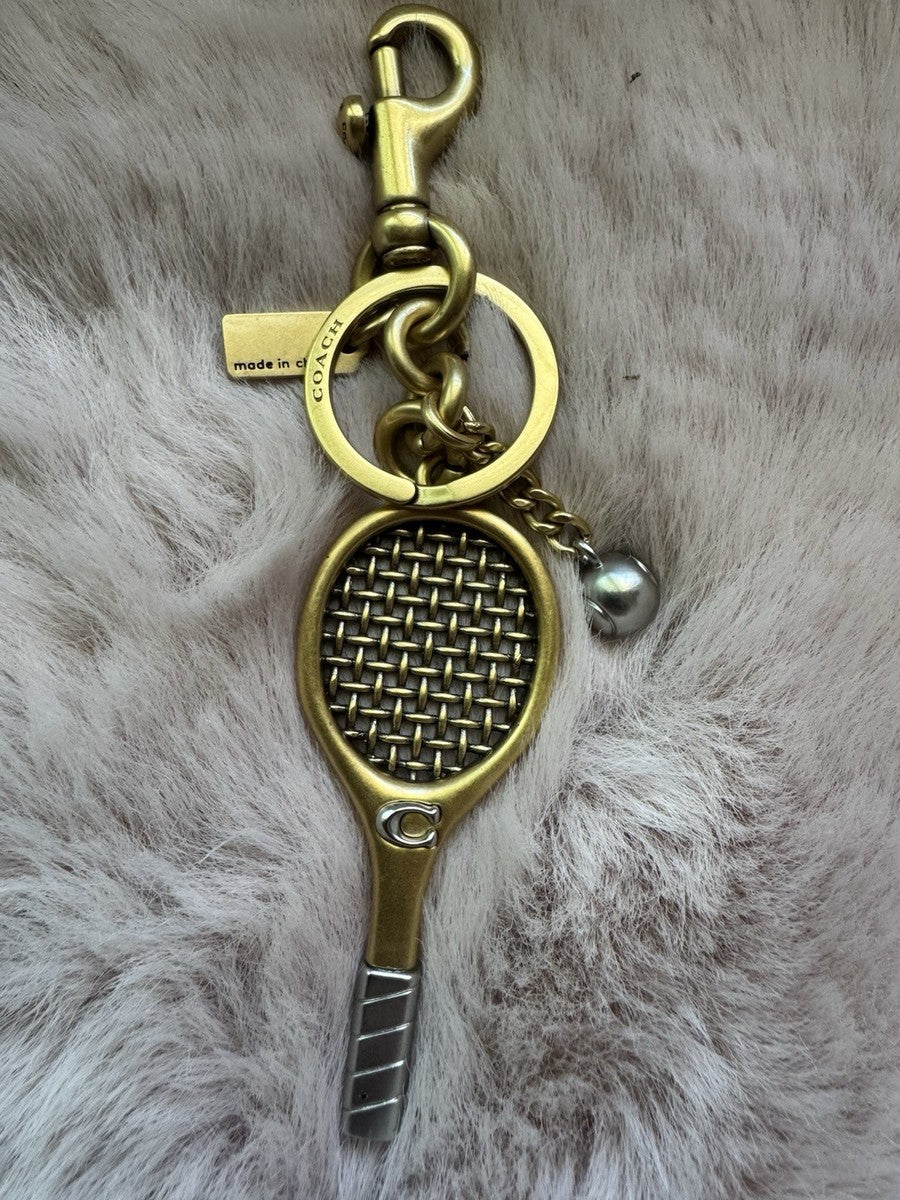 Tennis Racket Bag Charm