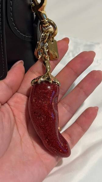 Chili Pepper Bag Charm